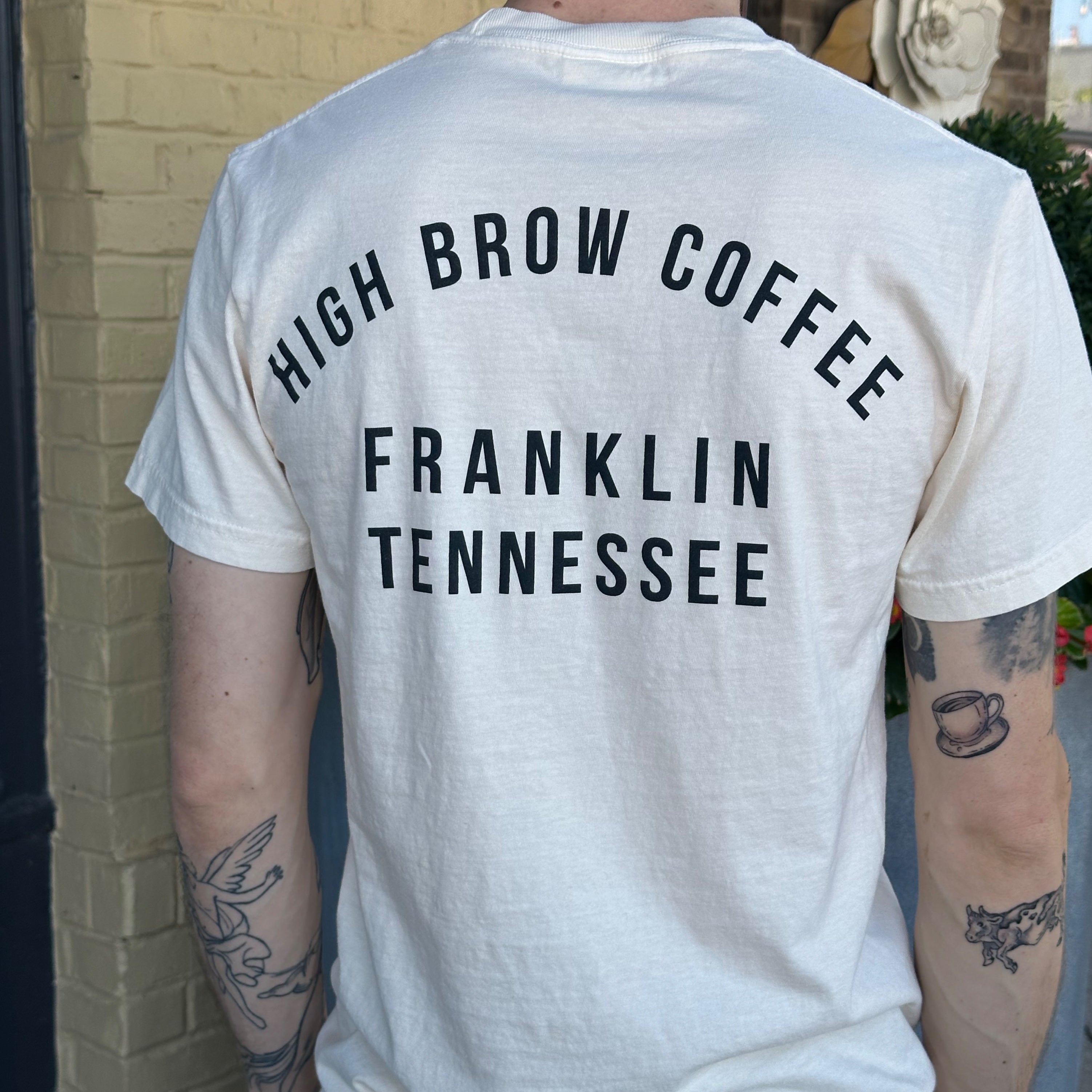 Classic Cream Pocket Tee