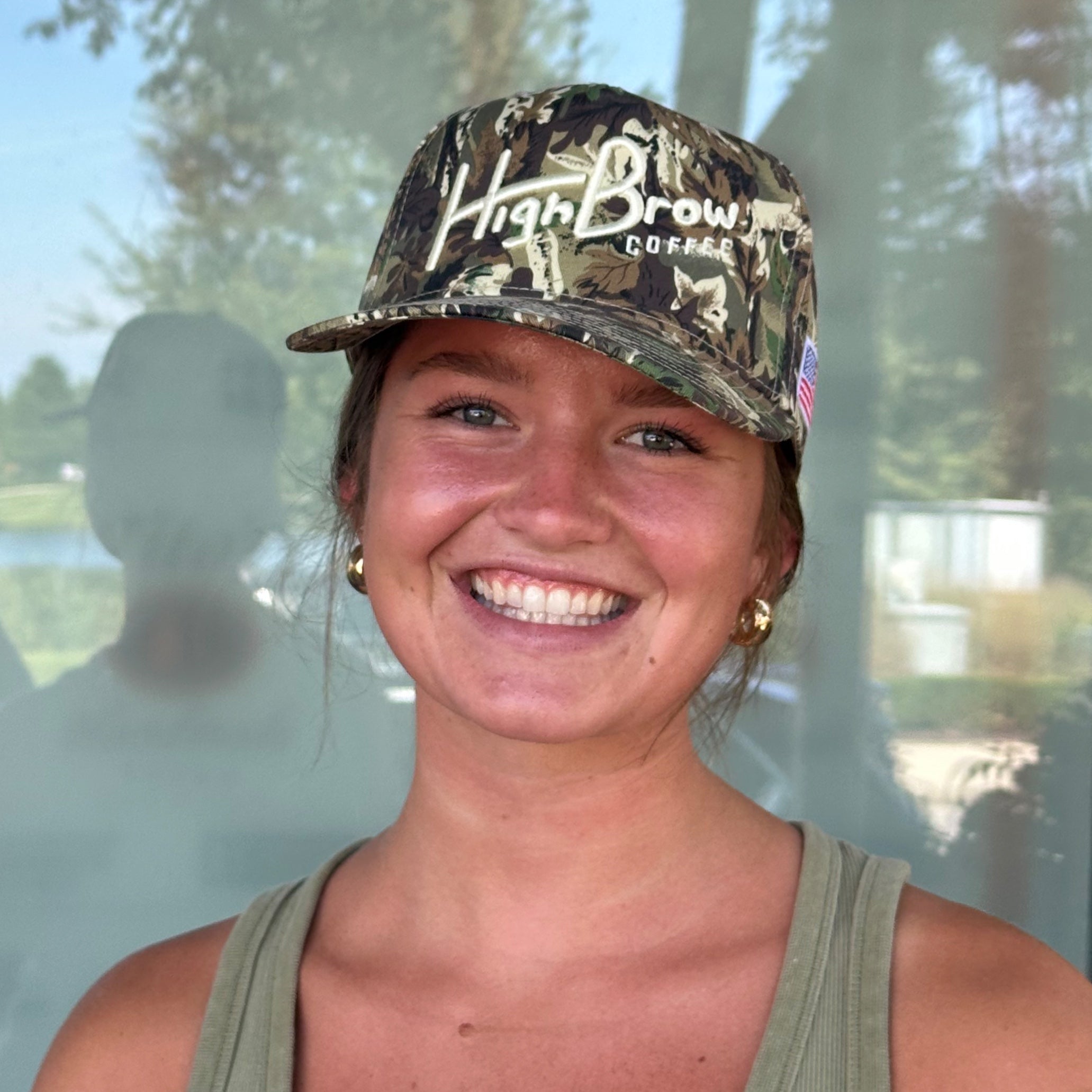 High Brow Coffee Classic Camo Snapback